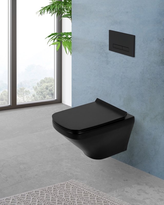 Унитаз подвесной BelBagno SELA BB3201CHR безободковый, с крышкой микролифт, с инсталляцией и кнопкой купить в интернет-магазине Sanbest