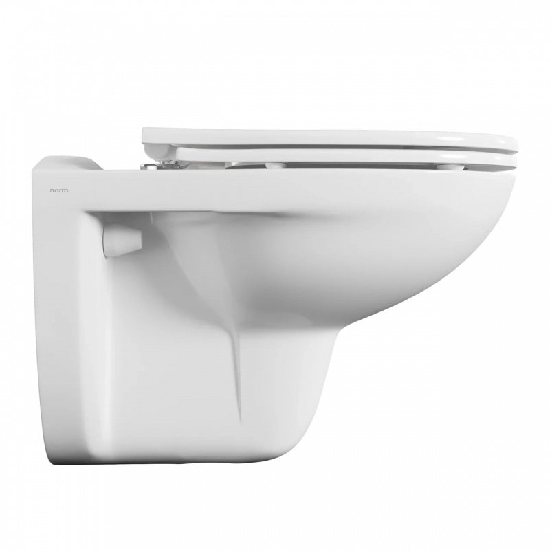 Унитаз Vitra Norm Fit 9773B099-7207 с инсталляцией, с крышкой микролифт, белый купить в интернет-магазине Sanbest