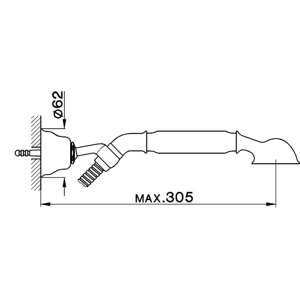 Душевая гарнитура Cisal Shower AR00305021 купить в интернет-магазине сантехники Sanbest