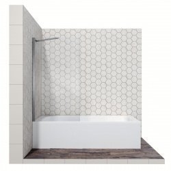 Шторка для ванны Ambassador Bath Screens 70x140 16041102 купить в интернет-магазине Sanbest