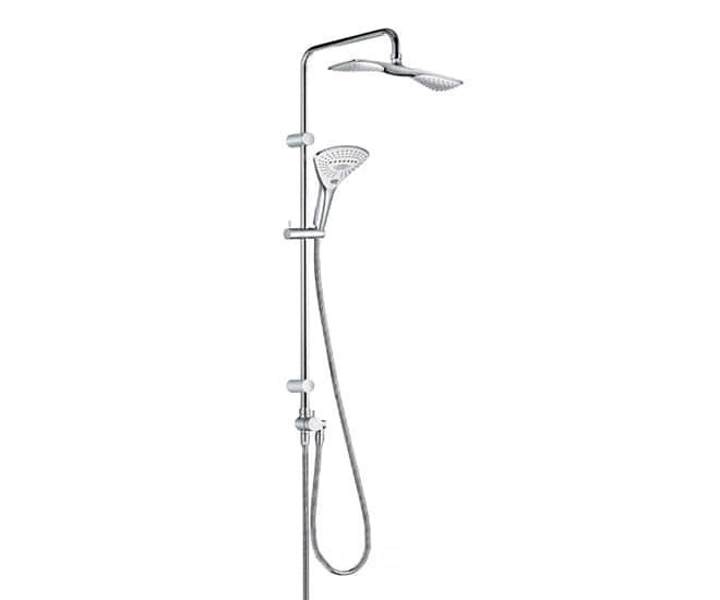 Душевая колонна Kludi Fizz Dual Shower System 670910500 купить в интернет-магазине сантехники Sanbest