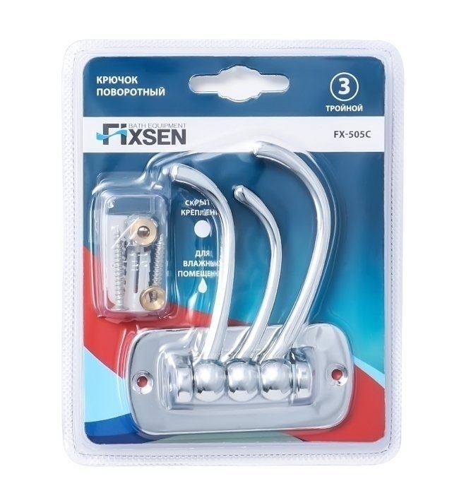 Крючок FIXSEN MODERN FX-505C купить в интернет-магазине сантехники Sanbest