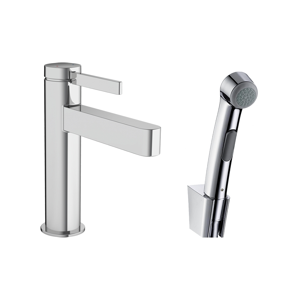 Смеситель для раковины Hansgrohe Finoris 76210000 хром купить в интернет-магазине сантехники Sanbest