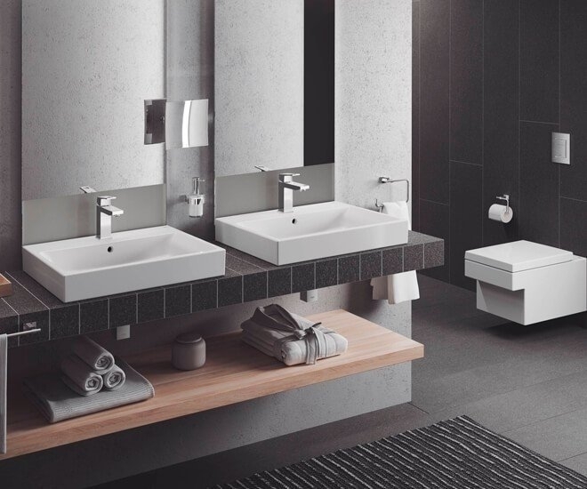 Раковина Grohe Cube Ceramic 3947700H купить в интернет-магазине Sanbest