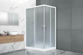 Душевой уголок Royal Bath RB11510HPD-C 100х115 матовый купить в интернет-магазине Sanbest