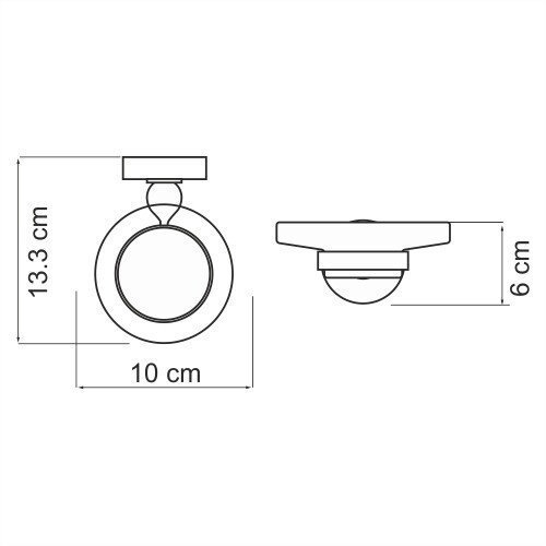 Мыльница WasserKRAFT Nau K-7729 купить в интернет-магазине сантехники Sanbest