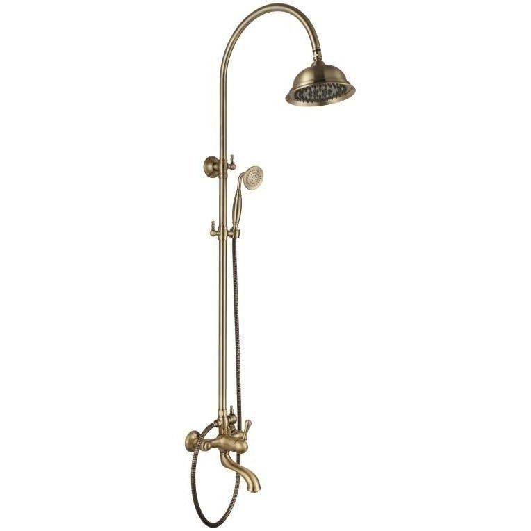 Душевая колонна Aksy Bagno Faenza Light Fa401-2005-2001L бронза купить в интернет-магазине сантехники Sanbest