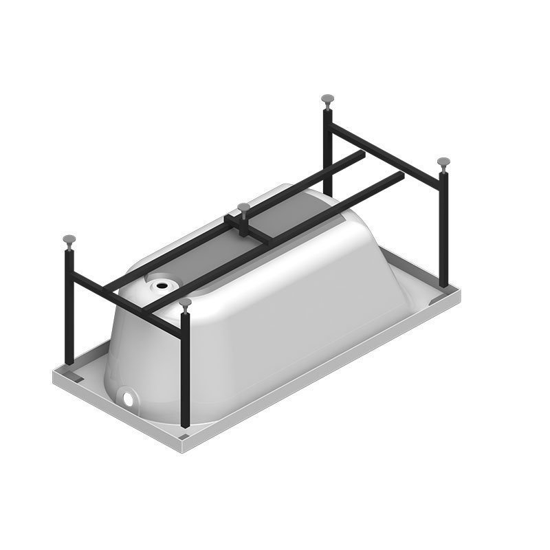 Акриловая ванна Vannesa Николь 150х70 с г/м Актив купить в интернет-магазине Sanbest