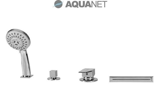 Каскадный смеситель на борт ванны Aquanet B12 купить в интернет-магазине сантехники Sanbest