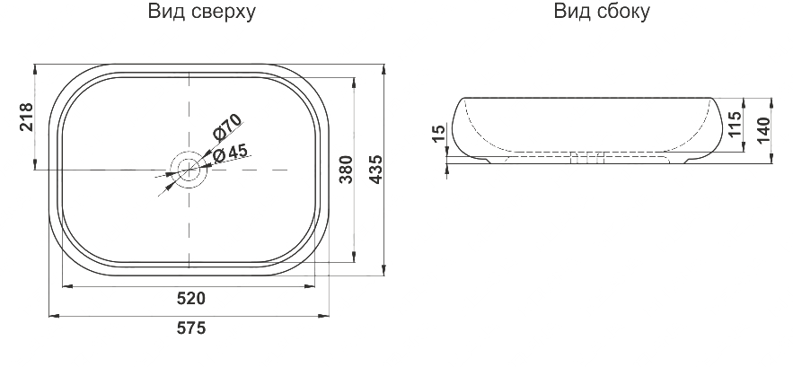 Раковина Melana 78102 78102-805 белая купить в интернет-магазине Sanbest