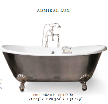 Ванна Devon&Devon Admiral Lux 182x81 купить в интернет-магазине Sanbest