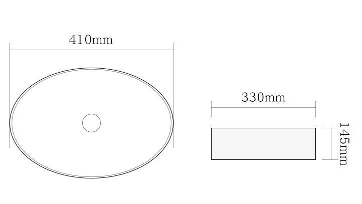 Раковина накладная SantiLine 41 SL-1016MB черная матовая купить в интернет-магазине Sanbest