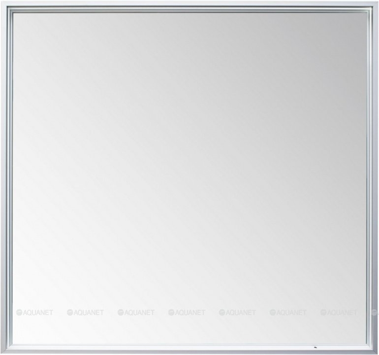 Зеркало De Aqua Алюминиум 261696 90 серебро в ванную от интернет-магазине сантехники Sanbest