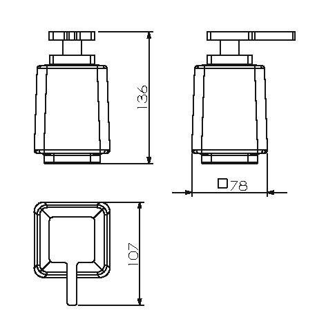 Диспенсер Langberger Melvin 32021A-01-00 купить в интернет-магазине сантехники Sanbest