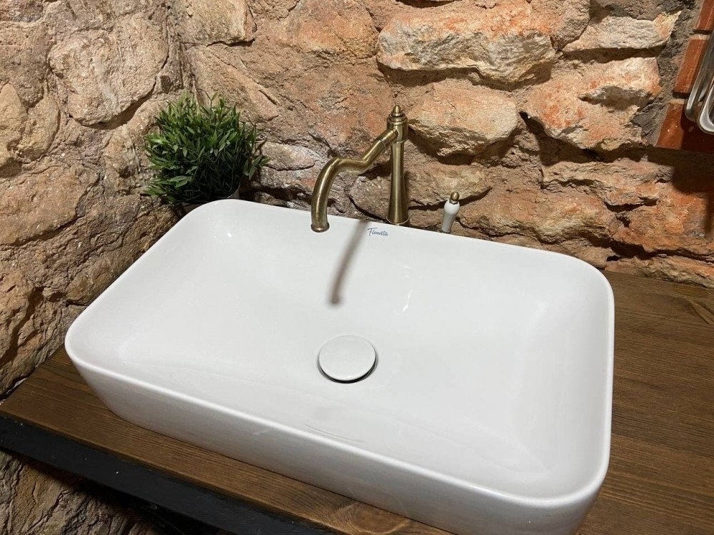 Раковина накладная Pestan Fluenta Round Washbasin 40008299 купить в интернет-магазине Sanbest