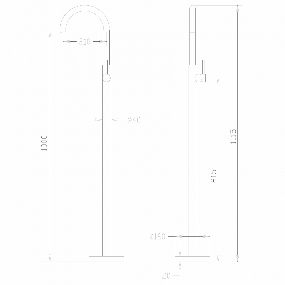 Смеситель для раковины Abber Wasser Kreis AF8141G золото матовое купить в интернет-магазине сантехники Sanbest