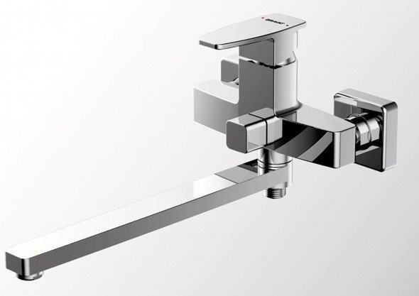 Смеситель для ванны Bravat RIFFLE F672106C-L купить в интернет-магазине сантехники Sanbest