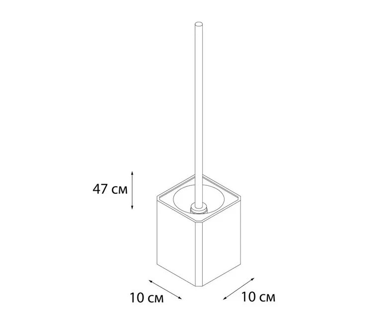 Ершик напольный FIXSEN TOMY FX-231-5 купить в интернет-магазине сантехники Sanbest