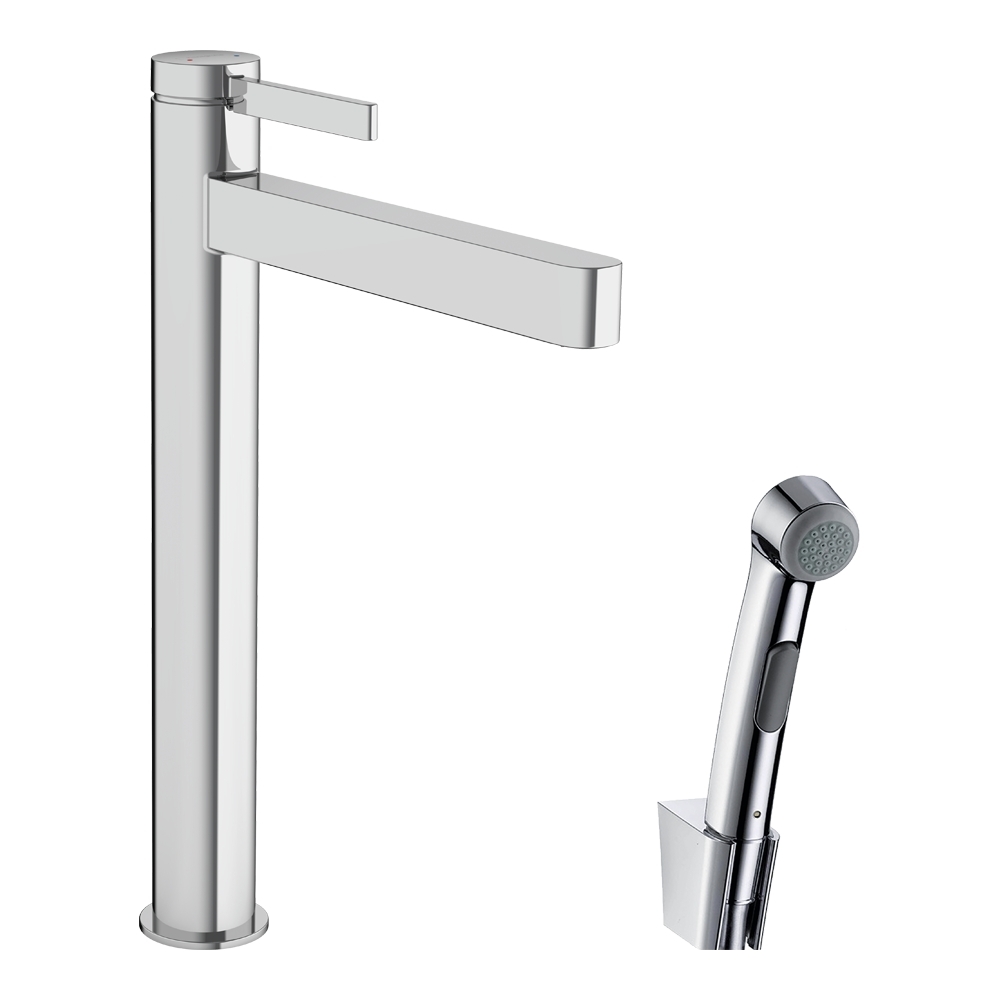 Смеситель для раковины Hansgrohe Finoris 76220000 хром купить в интернет-магазине сантехники Sanbest