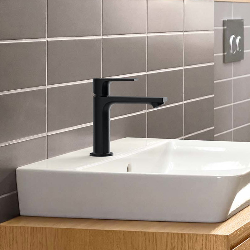 Смеситель для раковины Hansgrohe Rebris E 72557670 купить в интернет-магазине сантехники Sanbest