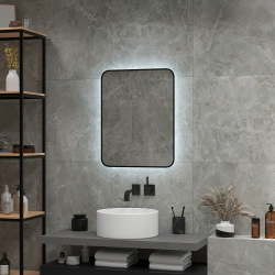 Зеркало ART&MAX SIENA 60 AM-Sie-600-700-DS-F в ванную от интернет-магазине сантехники Sanbest