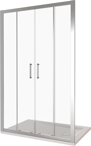 Душевая дверь Good Door LATTE WTW-TD-160-C-WE прозрачная купить в интернет-магазине Sanbest