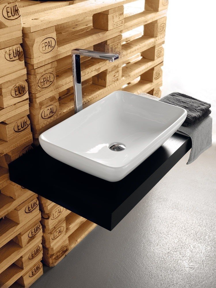 Раковина ARTCERAM WASHBASINS TAL001 01 00 bi 60 купить в интернет-магазине Sanbest