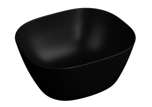 Раковина накладная Vitra Plural 45 7811B483-0016 черная матовая купить в интернет-магазине Sanbest