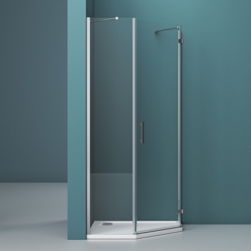 Душевой уголок BelBagno Kraft P-1 90х90 купить в интернет-магазине Sanbest