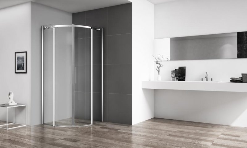 Душевой уголок Belbagno ACQUA-R-2 80х80 купить в интернет-магазине Sanbest