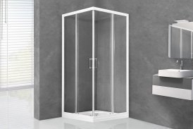 Душевой уголок Royal Bath RB100HPD-T 100х100 прозрачный купить в интернет-магазине Sanbest