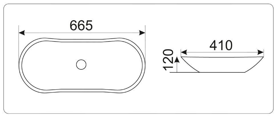 Раковина GID Mnc503H012 купить в интернет-магазине Sanbest