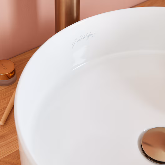 Раковина накладная Jacob Delafon Delta Pure E90012-0 белая купить в интернет-магазине Sanbest