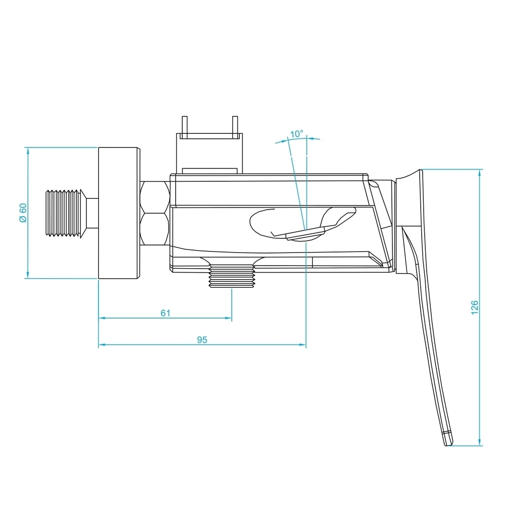 Душевая система RGW Shower Panels SP-33W 51140133-03 белая купить в интернет-магазине сантехники Sanbest