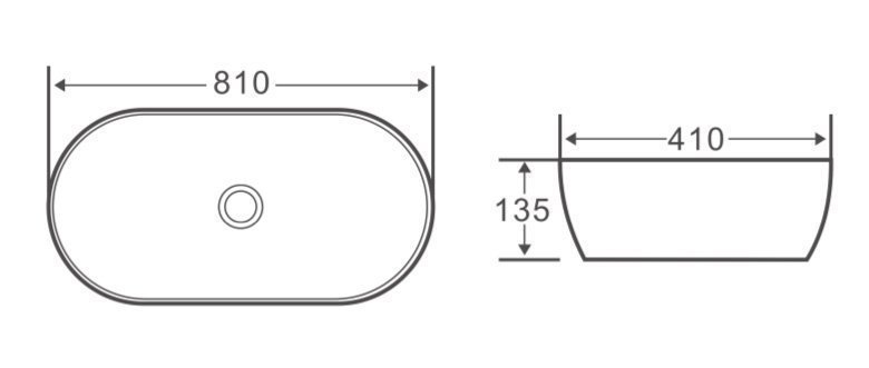 Раковина накладная Belbagno BB1349 купить в интернет-магазине Sanbest