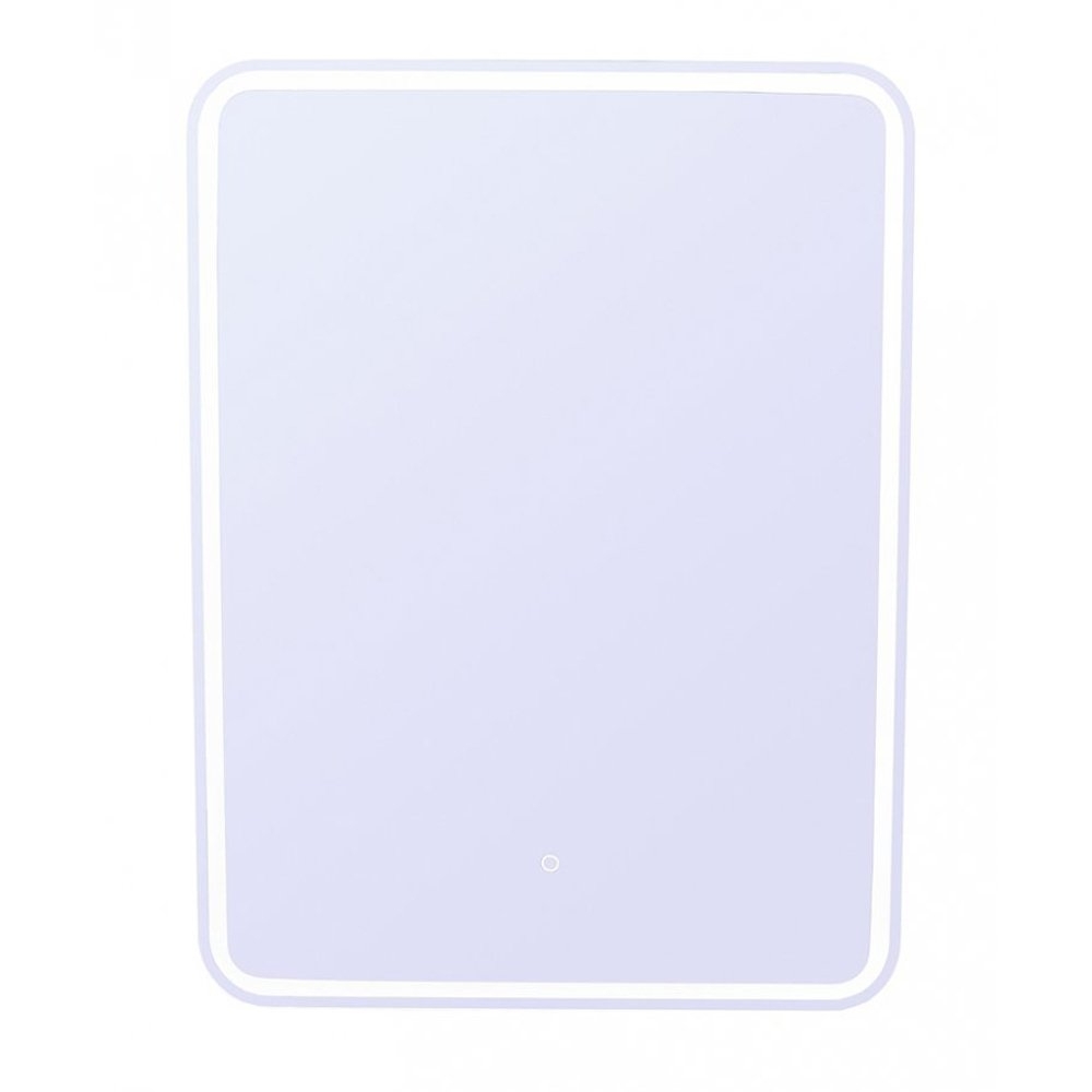 Зеркальный шкаф с подсветкой Style Line КАРЕ СС-00002336 65 белый в ванную от интернет-магазине сантехники Sanbest