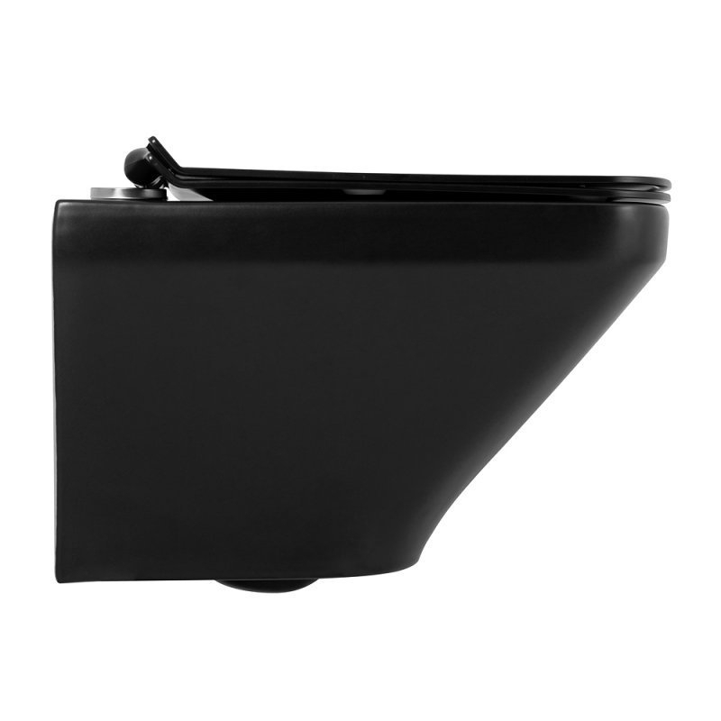 Унитаз подвесной BelBagno SELA BB3201 черный матовый купить в интернет-магазине Sanbest