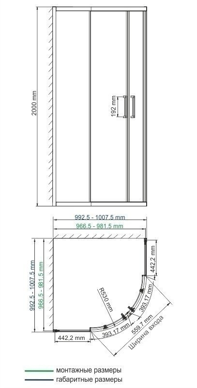 Душевой уголок WasserKRAFT Main 41S23 100x100 купить в интернет-магазине Sanbest