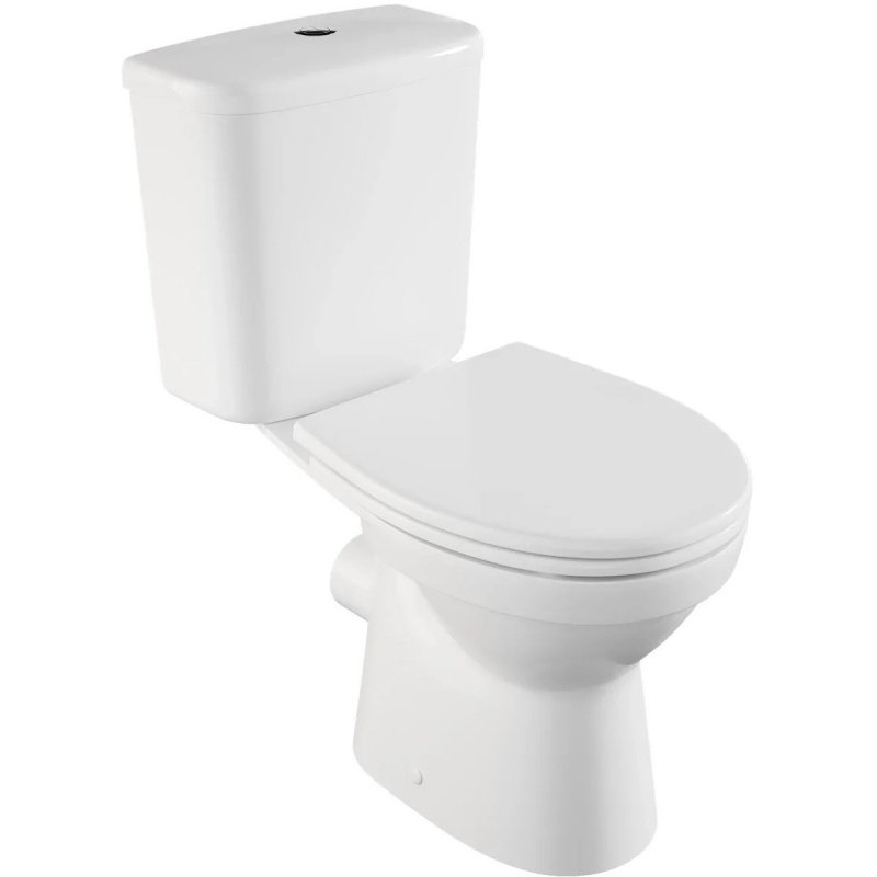 Унитаз Vitra Norm Fit 9844B099-7205 с бачком, с крышкой микролифт, белый купить в интернет-магазине Sanbest