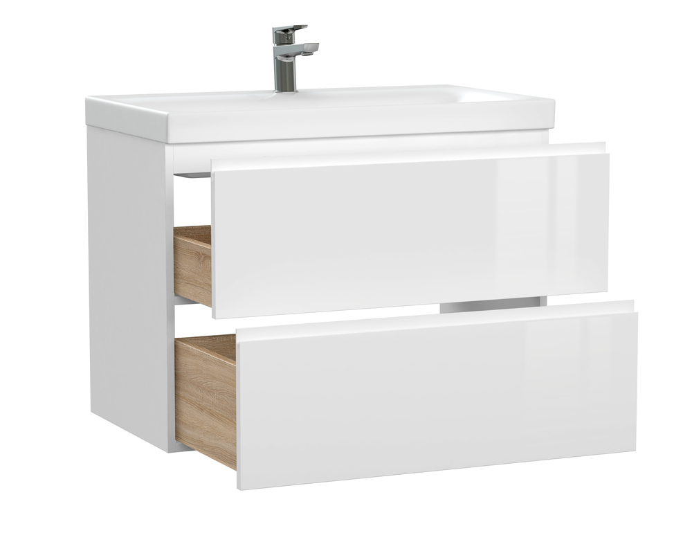 Мебель для ванной Cersanit Moduo 80 белая для ванной в интернет-магазине Sanbest