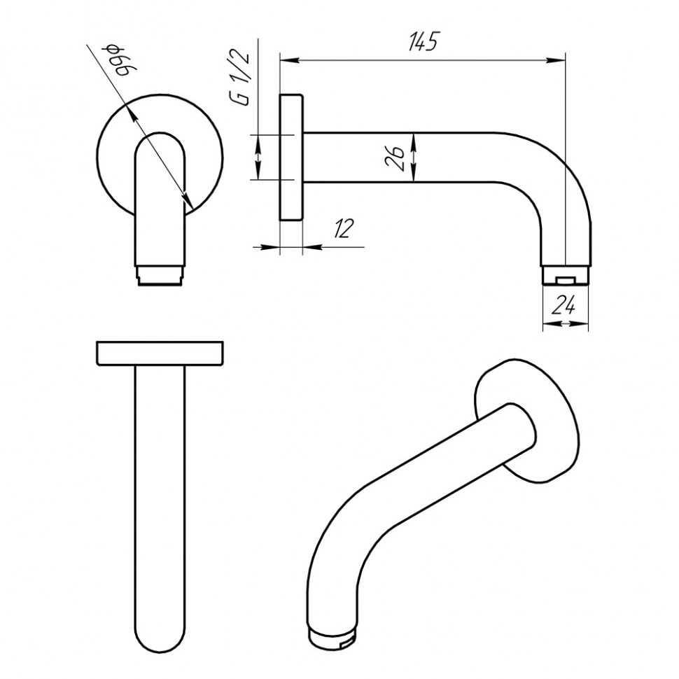 Душевая система PAINI Cox 78CRSET36911THSHBATH хром купить в интернет-магазине сантехники Sanbest