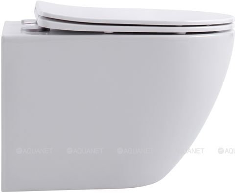 Унитаз подвесной Aquanet Rimless Cetus W Short LX-1900 купить в интернет-магазине Sanbest