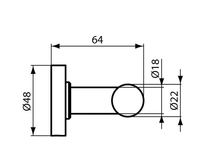 Крючок Ideal Standard IOM A9116AA купить в интернет-магазине сантехники Sanbest