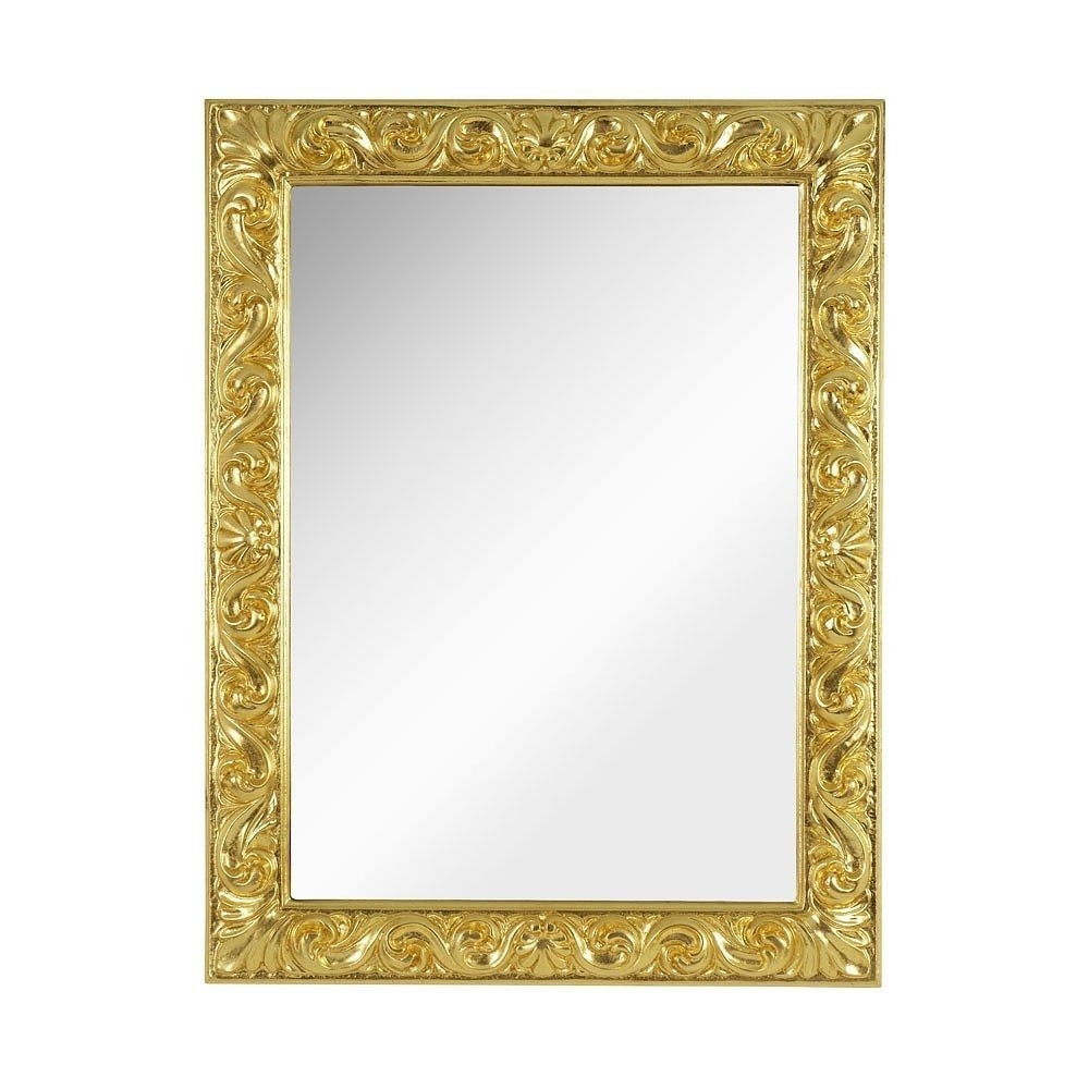 Зеркало Migliore Complementi 64 золото в ванную от интернет-магазине сантехники Sanbest