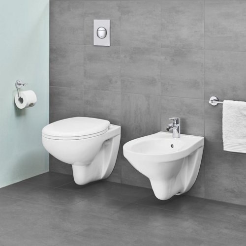 Унитаз подвесной Grohe Bau Ceramic 39427000 безободковый купить в интернет-магазине Sanbest