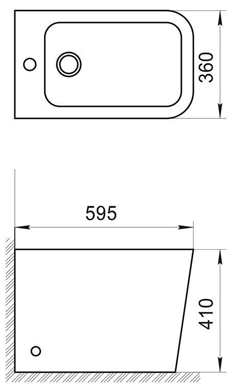 Биде напольное Belbagno ARDENTE-R BB003B купить в интернет-магазине Sanbest