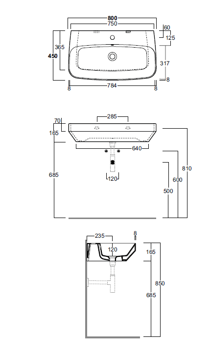 Раковина Simas Baden Baden BB12bi*1 купить в интернет-магазине Sanbest