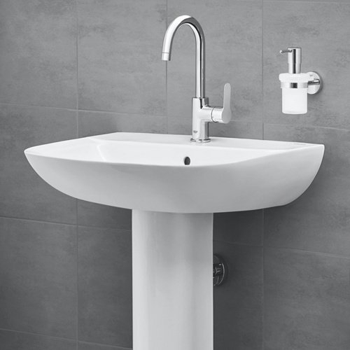 Раковина с пьедесталом Grohe Bau Ceramic GR2007-1 61 купить в интернет-магазине Sanbest