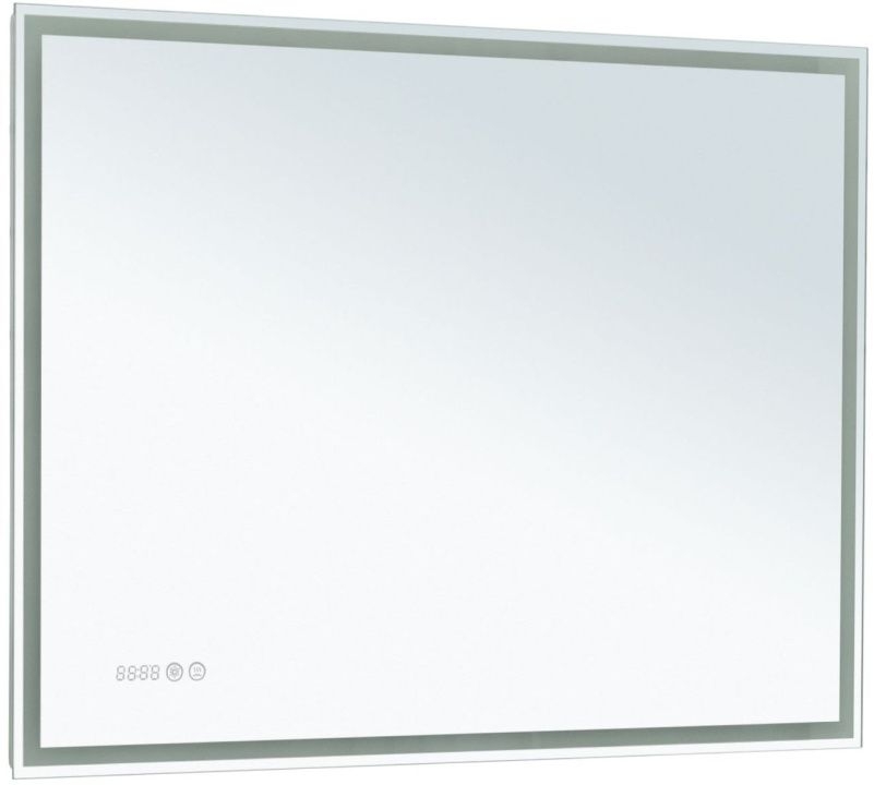 Зеркало Aquanet Оптима 288967 100 белый матовый в ванную от интернет-магазине сантехники Sanbest
