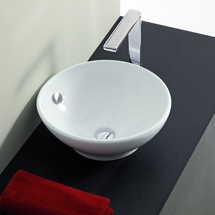 Раковина накладная Artceram WASHBASINS FUORI 1 43 купить в интернет-магазине Sanbest